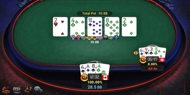 omaha cũng là một biến thể poker online new88 phổ biến